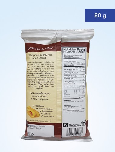 Everything banana_Hero image_sugar cinnamon_back